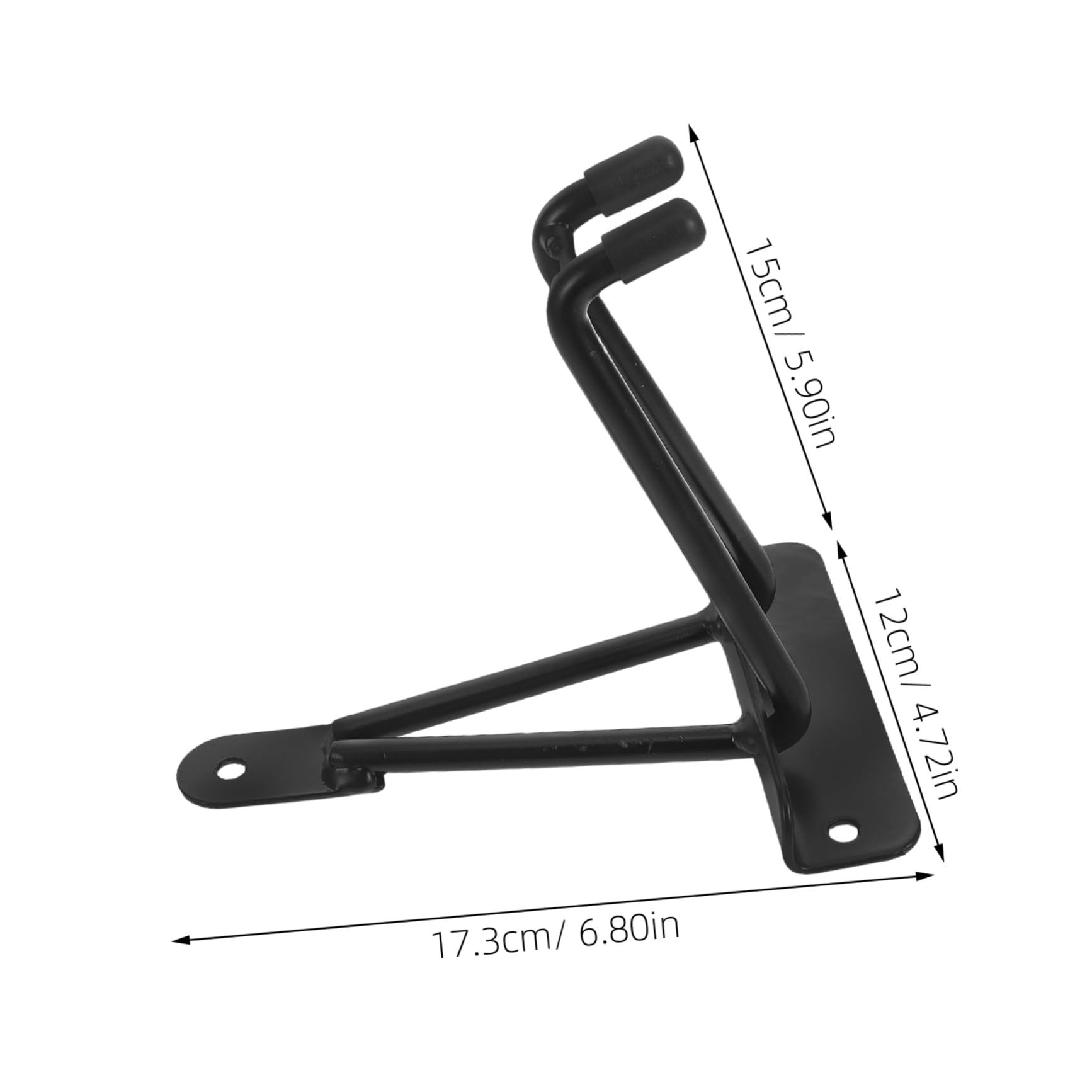 balacoo Wall Mounted Bike Rack Heavy Duty Bicycle Hooks for Mountain Road Bikes Space Saving Indoor Storage Easy Installation for Garage Home Use