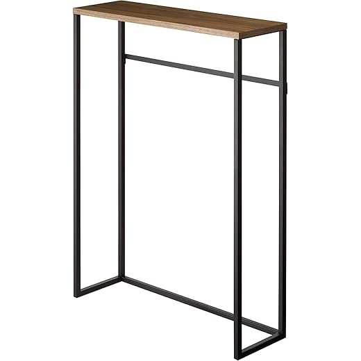 Classic Slim Console Table, Black