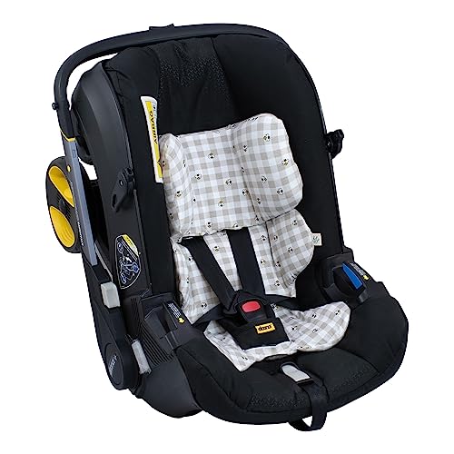 Miniatura 2 de Jyoko Kids Funda Para Silla De Auto Y Cochecito Compatible Con Doona En Algodón 100 Reductor, Picnic Vichy