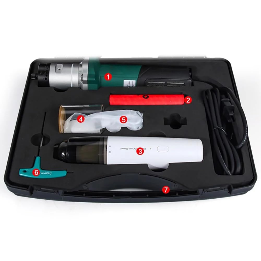 Kit de Afilador de Electrodos de Tungsteno AC 220 V, Amoladora de Tungsteno Portátil, 1050 W