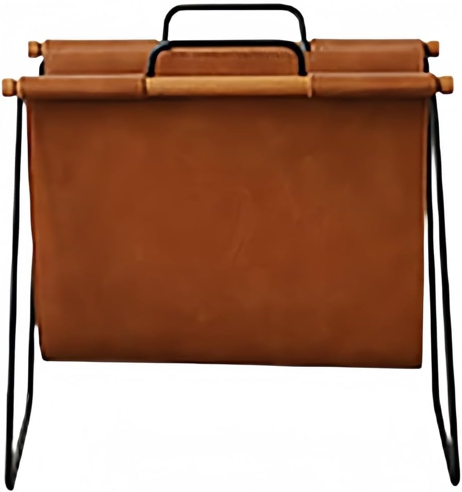 Amazon｜荷物置き マガジンラック フロアラックレザーデスクトップ