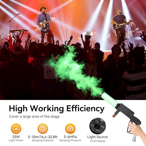 Máquina de Humo Portátil CO2 de 25W con LED miniatura 3