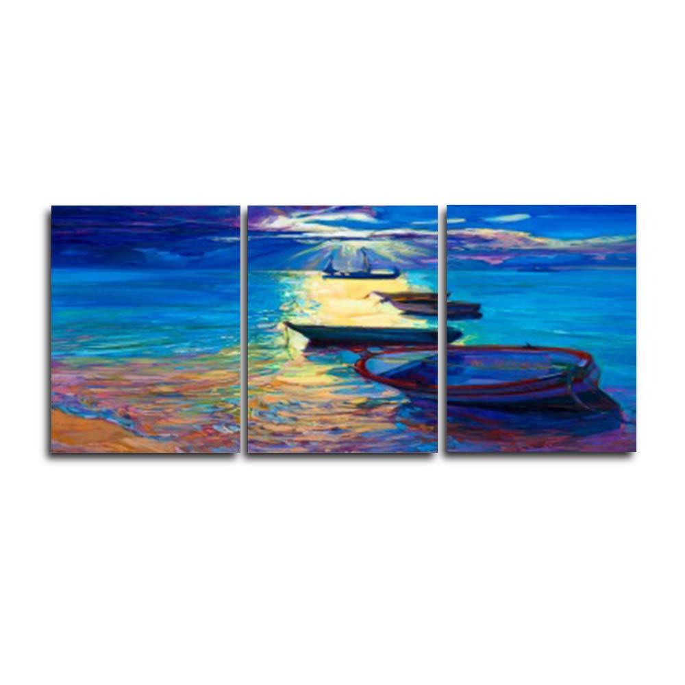 Affiches et impressions mur art peintures paysage marin tableau salon moderne