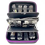 Voyboced Knife Display Case,Knife Case for 28+ Folding Knives,Pocket Knife Collection Storage Organizer...