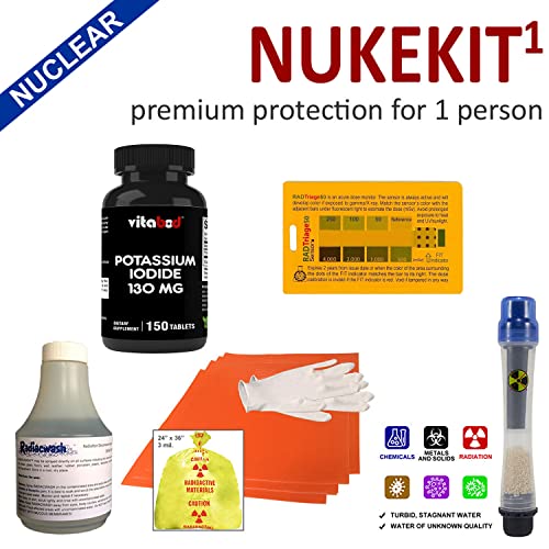 2 Pack Potassium Iodide Tablets 130 Mg - Total 300 Tablets - Ki Pills - Potassium Iodine Pills Yodo Naciente #TOP4