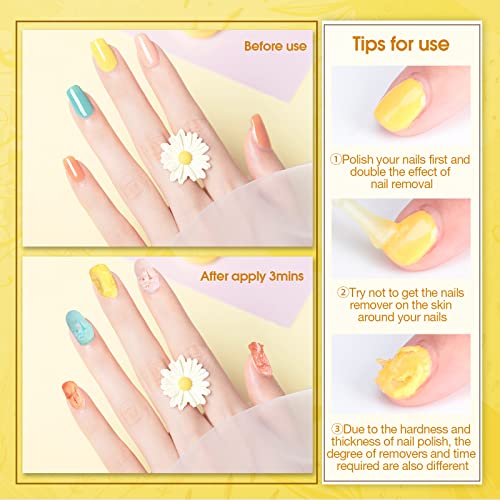 AIBRIT Gel Nail Polish Remover 2 Pack, Gel Polish Remover in 3-5 Minutes, Soak Off Remover for Nail Polish, Removedor de Esmalte Gel, 0.6 fl oz/18ml - Thumbnail 6