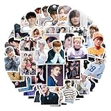 55pcs Cute Stickers for Teens Laptops,Cool Trendy Waterproof Vinyl Decals for Adult Water Bottle Journal Suitcase Computer Skaterboard Phone