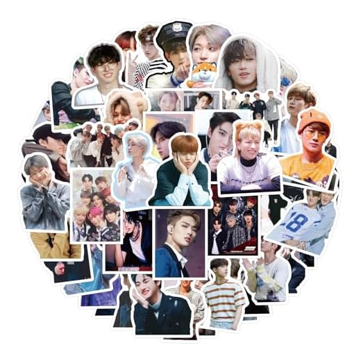 55pcs Cute Stickers for Teens Laptops,Cool Trendy Waterproof Vinyl Decals for Adult Water Bottle Journal Suitcase Computer Skaterboard Phone