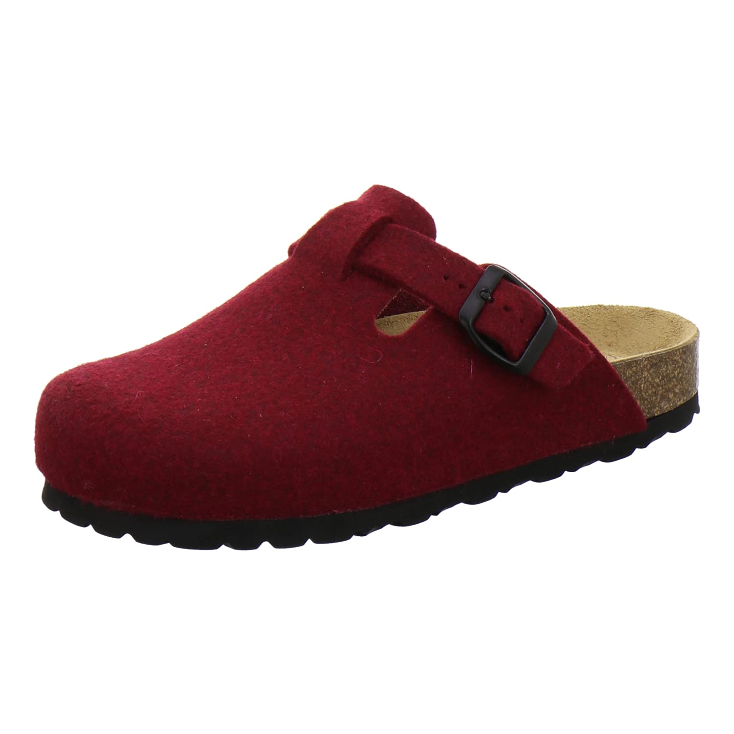AFS-Schuhe 26900 Pantoffels voor dames, gesloten van vilt, comfortabele AFS-Schuhe 26900 Pantoffels voor dames, gesloten van vilt, comfortabele