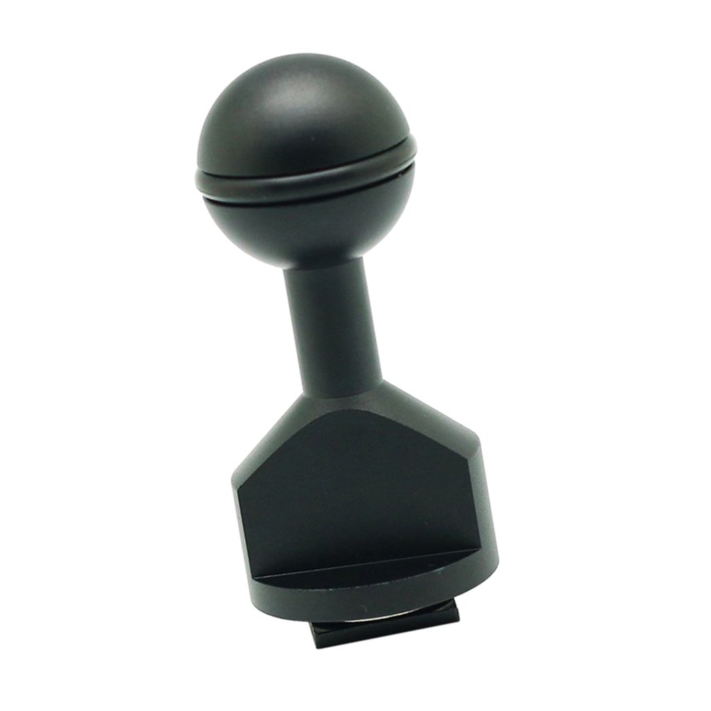 Juego de 2 bolas de montaje de 1 pulgada para conector de zapata fría para luces de vídeo/flash/estroboscópicas