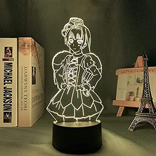 JYDNBGLS Meisjes Nachtlampje voor Meisjes Jongens Anime Figuur Lamp Verlichting Lamp Liefde Live Sunshine Hanamaru… - Image 7
