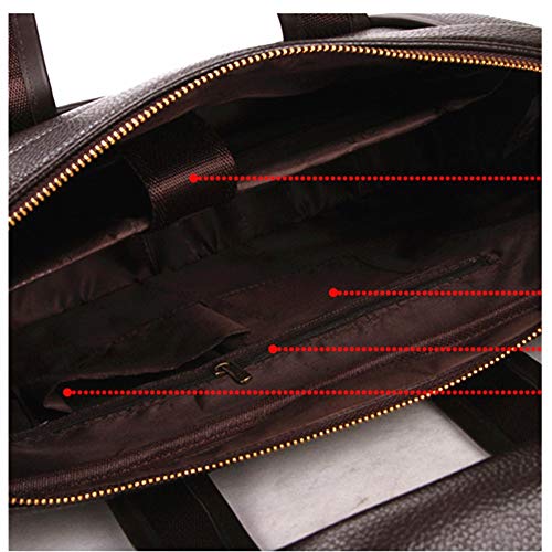Maletín para portátil y bolsos hombro de negocios para viajes de hombres 6