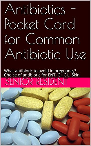 Antibiotics - Pocket Card for Common Antibiotic Use : What antibiotic to avoid in pregnancy? Choice of antibiotic for ENT, GI, GU, Skin.