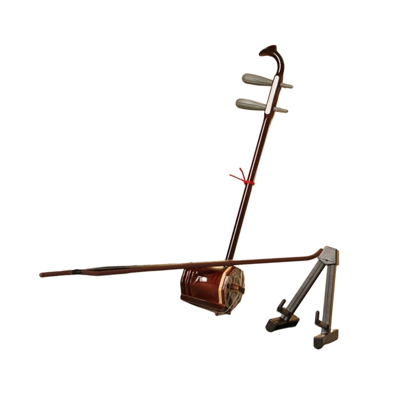 ZXFJYUIP Miniature Musical Instrument Jinghu And Erhu Model Ornaments(6)