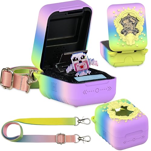 Housse Bitzee Harry Potter antichoc en silicone souple lavable couleur arc-en-ciel