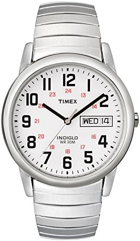 Timex Men's Easy Reader Day-Date Expansion Band Watch