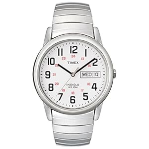 Timex Men’s Easy Reader Day-Date Expansion Band Watch