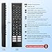 Replacement for Hisense Smart TV Remote Control,Universal for Hisense 4K UHD Android Smart TVs (Not for Google & roku TV)