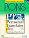 Produktbild PONS Personal Translator plus 98. CD- ROM für Window 3.1/95/ NT. Deutsch- Englisch / Englisch- Deutsch