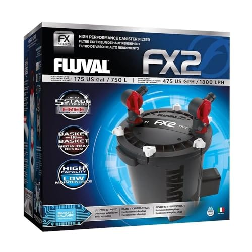 Fluval FX2 High Performance Canister Aquarium...