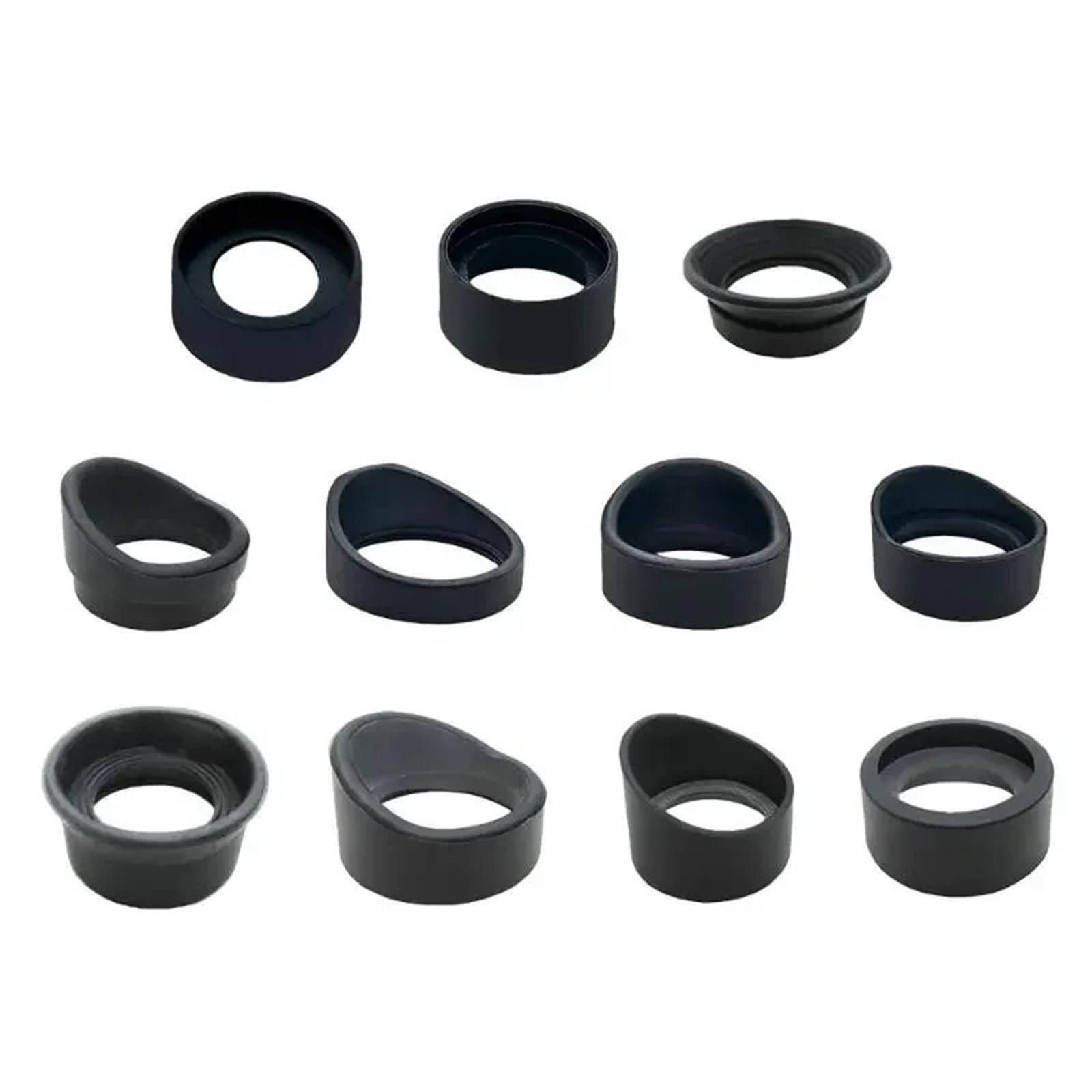 Oculares de goma para evitar fatiga visual en microscopios de 28-37 mm 8