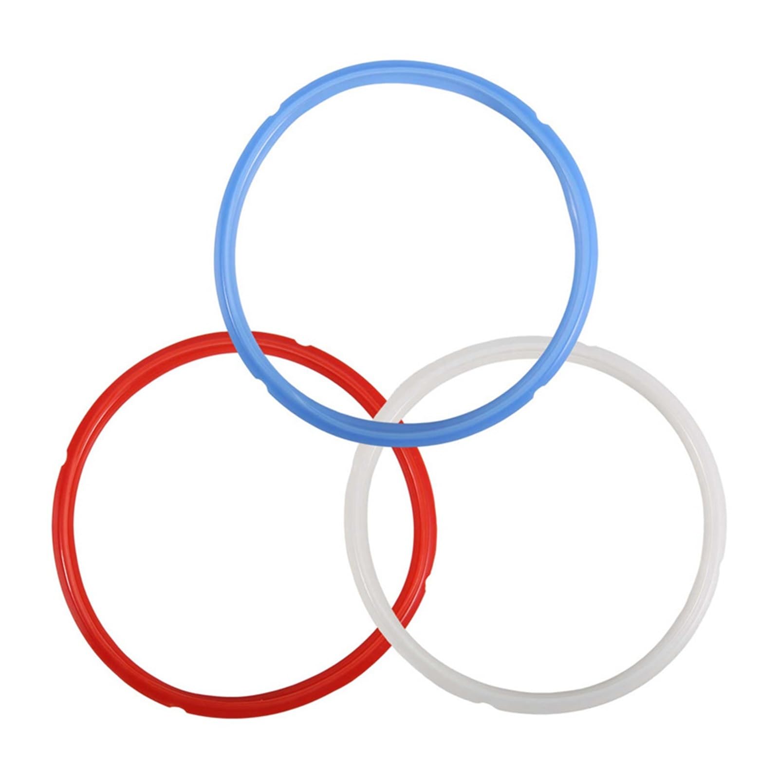 3 Pack Silicone Sealing Rings, Compatible For Ninja Foodi, 8 Quart Air Fryer Replacement Gasket Rubber Sealer Accessories