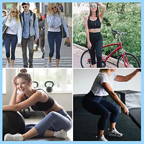 Gayhay Capri Leggings For Women With Pockets - High Waisted Tummy Control Yoga Pants For Workout Running Cycling #TOP2