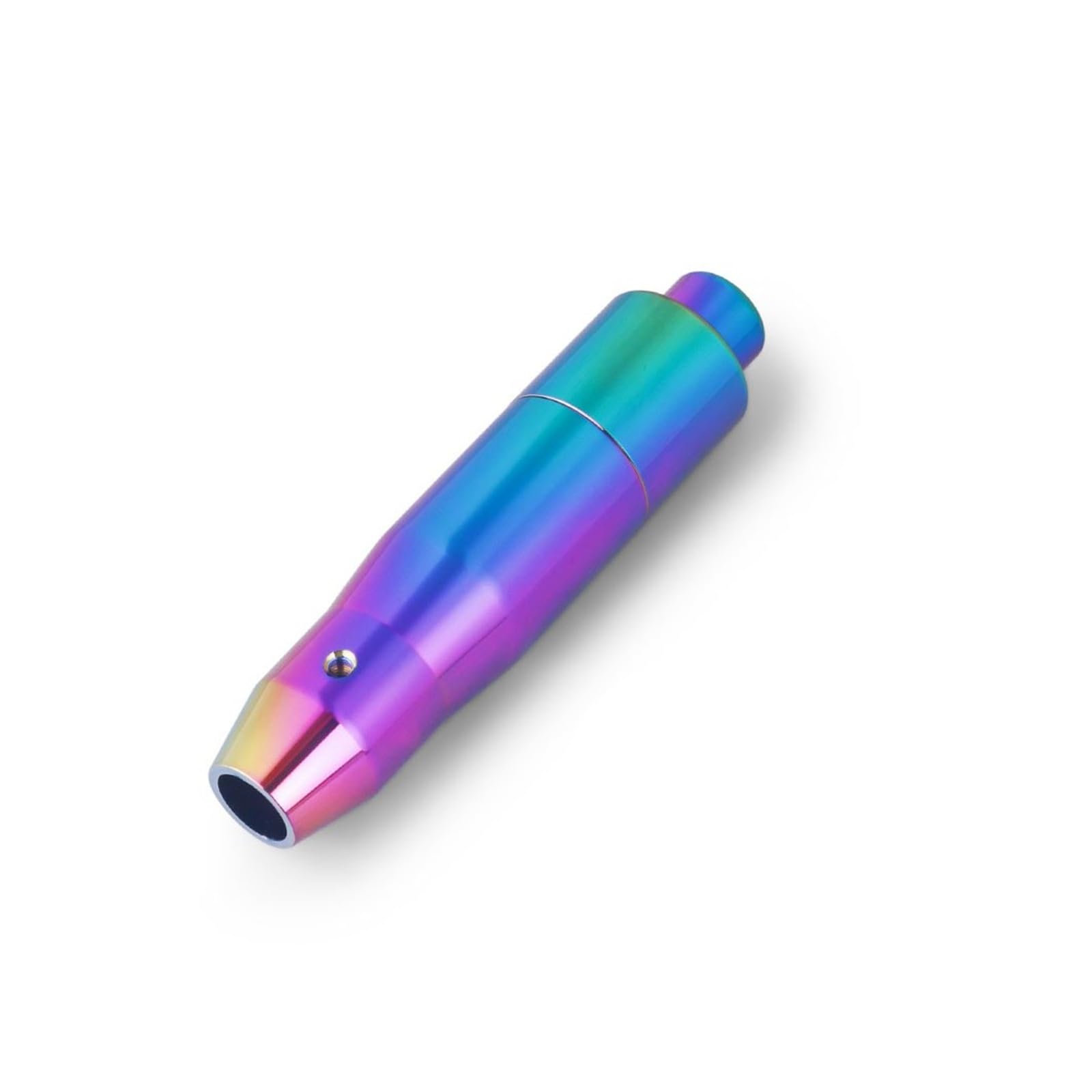Linqianbhd Neo Chrome Gear Lever Shift Knob Aluminum Automatic Stick Gear Shift Knob For Automatic Transmission With Press Down Release Button(Neo Chrome)