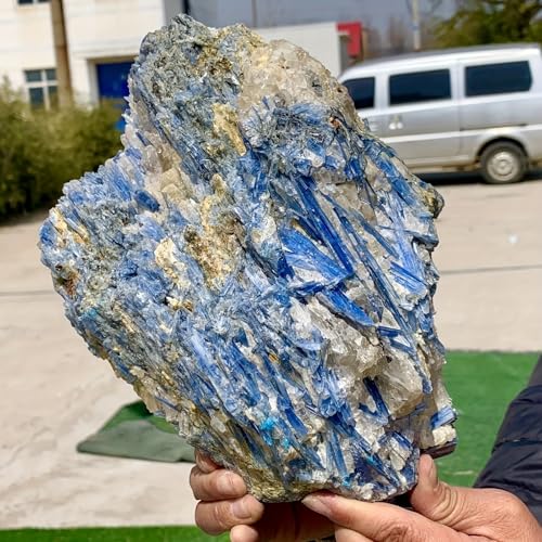 ?1pc Kyanite Raw Stone - 600-800g Crystal Cluster for & Decor?