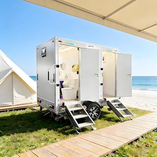 Outdoor Bathroom Prefab Mobile Structure For Backyard Temporary Work Camps