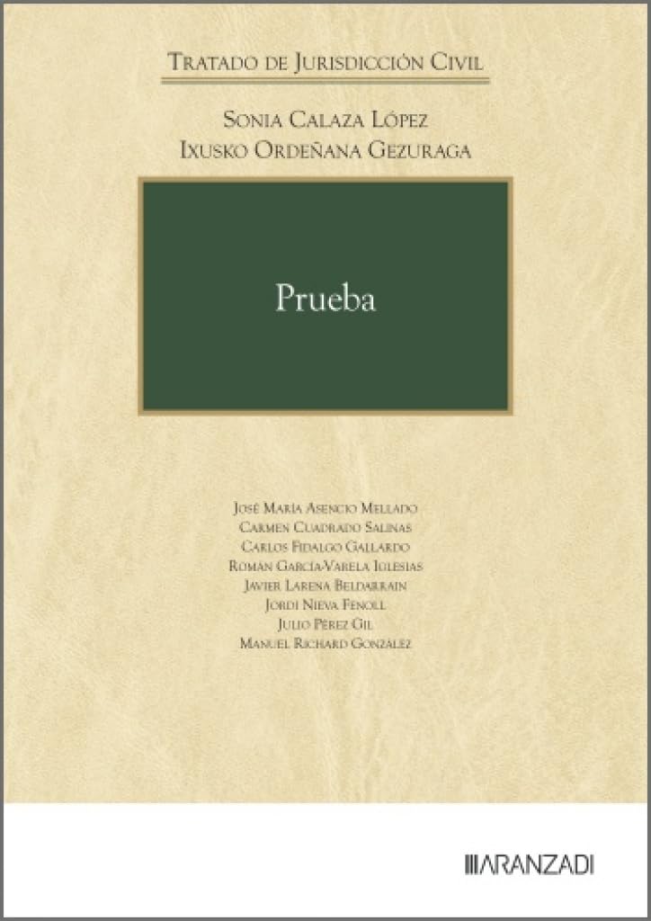 Prueba (Tratado de Jurisdicción Civil)