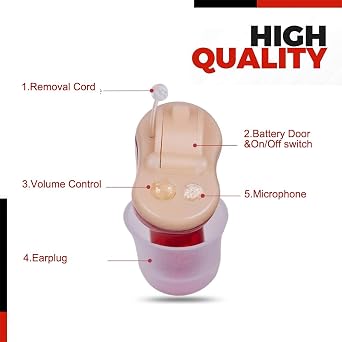 Hearing Aids for Seniors, Digital Hearing aid with Smart Noise Reduction