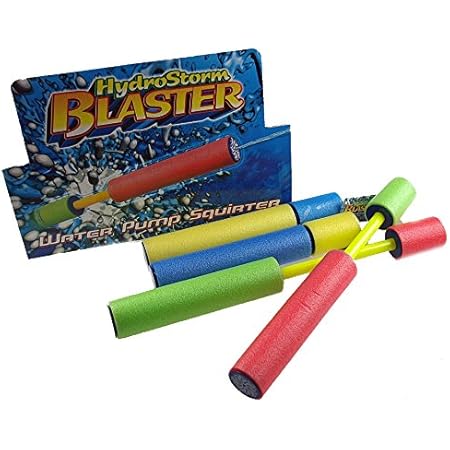 Set Of 4 Foam Water Pistol Hydro Storm Blaster Shooter Pump Amazon Co Uk Toys Games