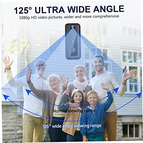 UKCOCO Campainhas Sem Fio Para Casa 2 Unidades campainha câmera sem fio câmera wi-fi Visível vídeo W