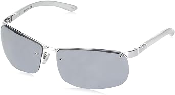 Southpole 5007SP Sporty UV Protective Metal Wrap Sunglasses for Men. Trendy Gifts for Men, 68 mm