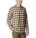 Columbia Men's Cornell Woods Flannel Long Sleeve Shirt, Ancient Fossil Med Window Tartan, X-Large