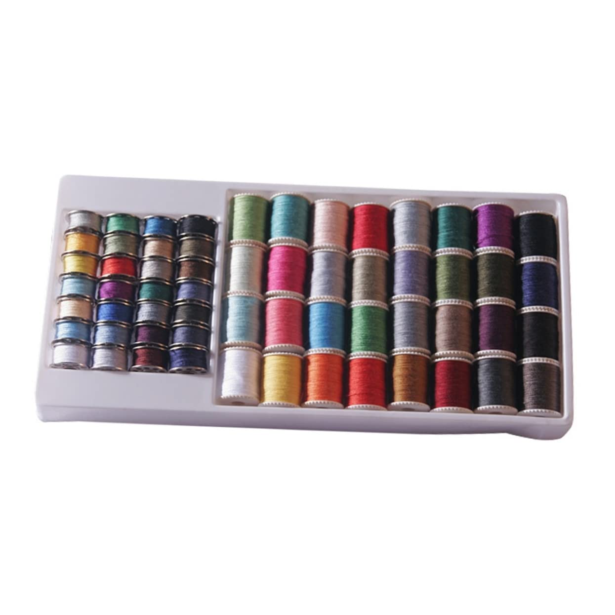 Poliestere Set di Fili da Cucito 60 Pezzi per Ricamo e Quilting