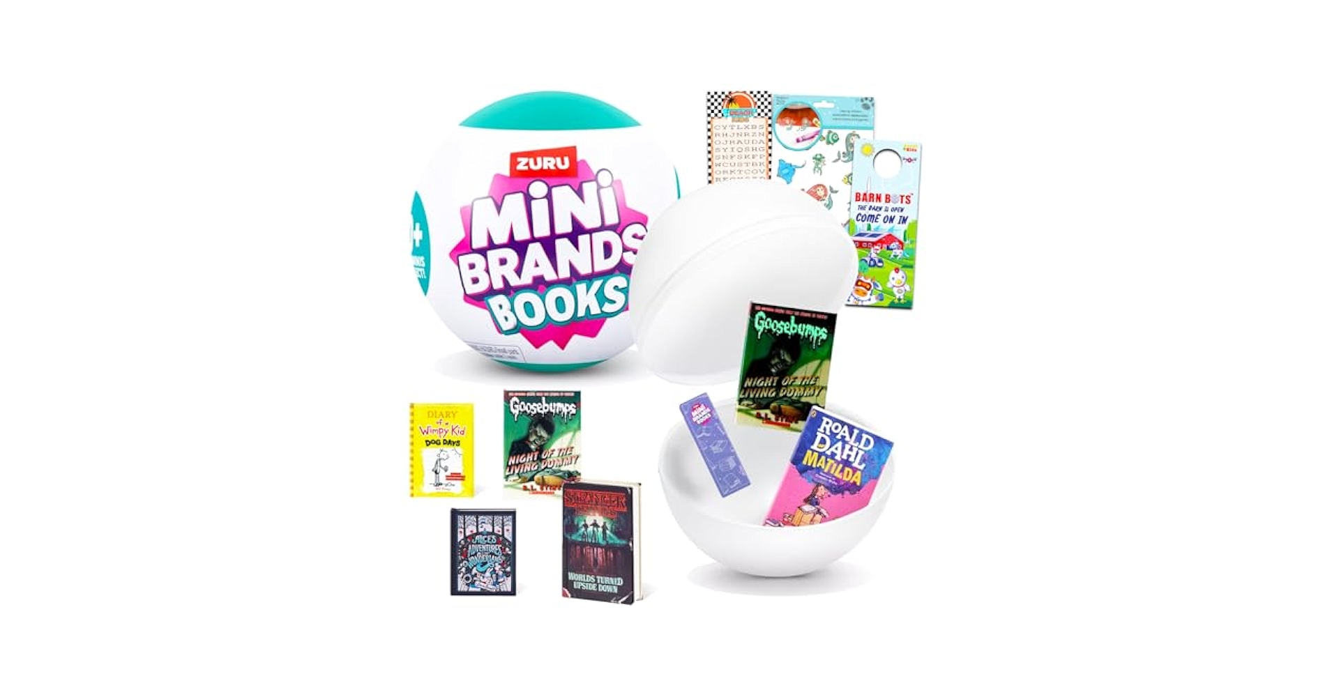 Amazon.com : Zuru Surprise Mini Brands Books Mystery Minis