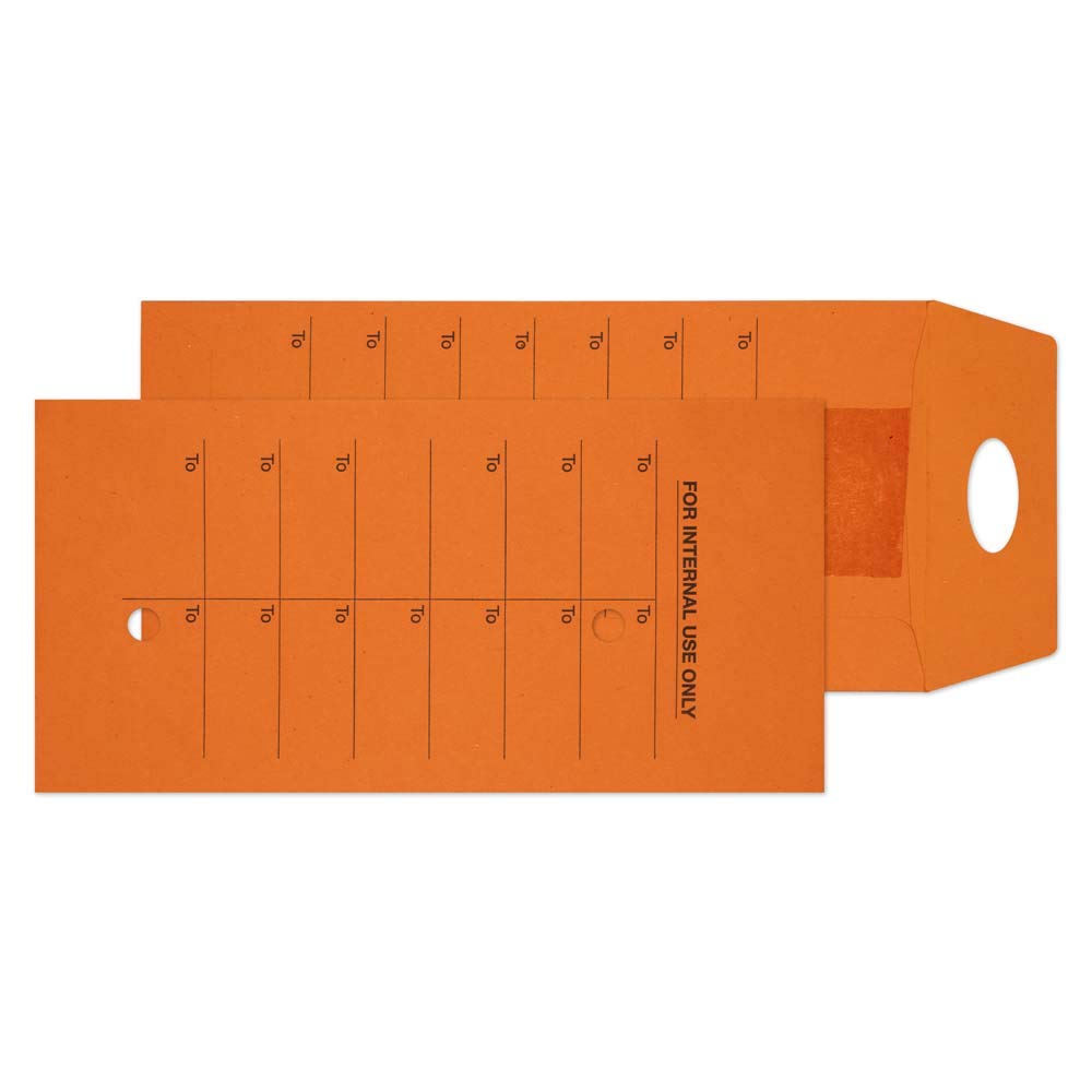 Blake Purely Everyday DL 220 x 110 mm 120 gsm Internal Mail Pocket Resealable Envelopes (18780RES) Orange Manilla - Pack of 1000