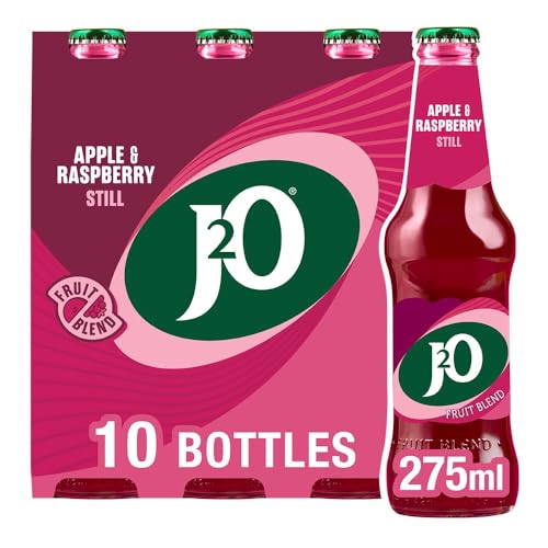 J2O Fruit Juice Apple and Raspberry 275ml Bottle (Pack of 10)