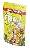 infusion limon canela y miel Agua fría infusión Pompadour Té Infusion Limón Frío - 18 bolsitas
