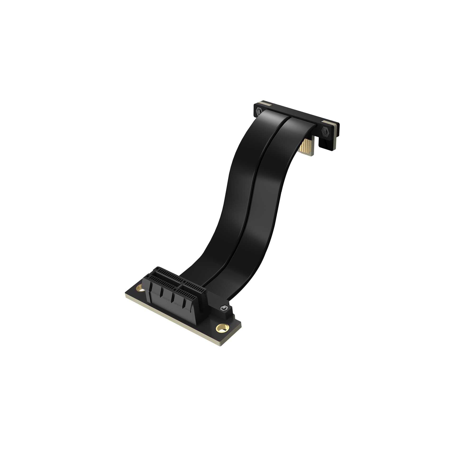 XRIKUI PCIe X1 4.0 Riser Cable,PCI-Express 1X Male to Female Extension Cable PCI-e Extender Adapter(10cm/3.94inch)