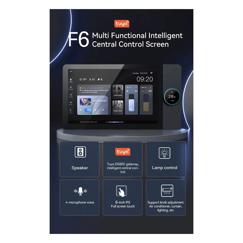 Tuya Smart Home Panel - WLAN Zigbee Gateway Mit Touchscreen