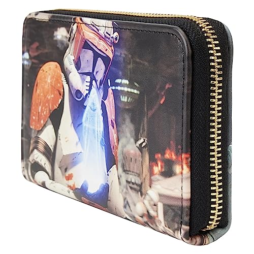 Loungefly Star Wars Episode Three Revenge of The Sith Scene Zip Aorund Wallet2