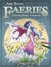 Amy Brown Faeries Coloring Book 4