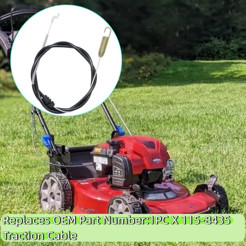 115-8435 Traction Cable For Toro Recycler 22'' Self-Propelled Lawn Mowers 20332, 20333, 20334, 20340, 20363, 20372, 20373, 20374 20955 20956 20958, Replacement Toro 115-8435 Traction Control Cable by QMTCYXGS - Image 5