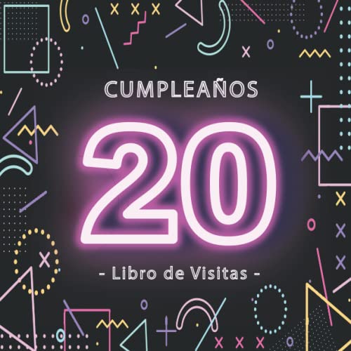 Libro de Visitas 20 Cumpleaños: Fiesta cumpleaños 20 años | para hombres y mujeres | felicitaciones y fotos de los invitados | Gamer