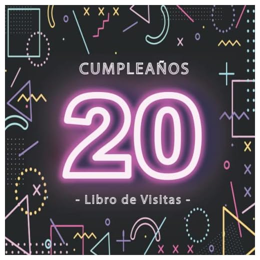 Libro de Visitas 20 Cumpleaños: Fiesta cumpleaños 20 años | para hombres y mujeres | felicitaciones y fotos de los invitados | Gamer
