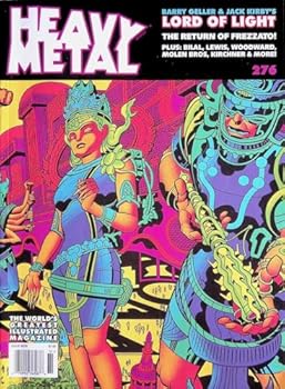 Heavy Metal Magazine Issue 276 Cover B Jack Kirby "Planetary Control Room" Wraparound Variant - Book #276 of the Heavy Metal