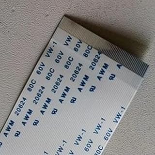 Davitu Power Cords & Extension Cords - 100PCS Ribbon Cable 0.5 mm 60 Pin 120mm 70pin 250mm A size FFC FPC Cable Forward - (Color: 70p 250mm A)